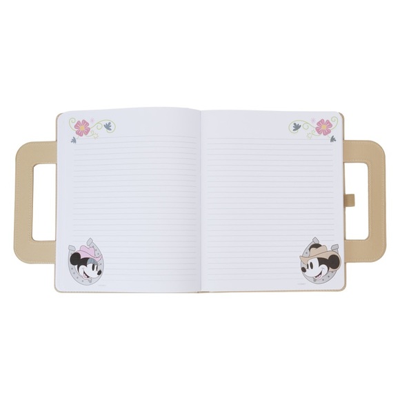 Cowboy Mickey and Minnie Lunchbox Journal Loungefly - Picture 6 of 6